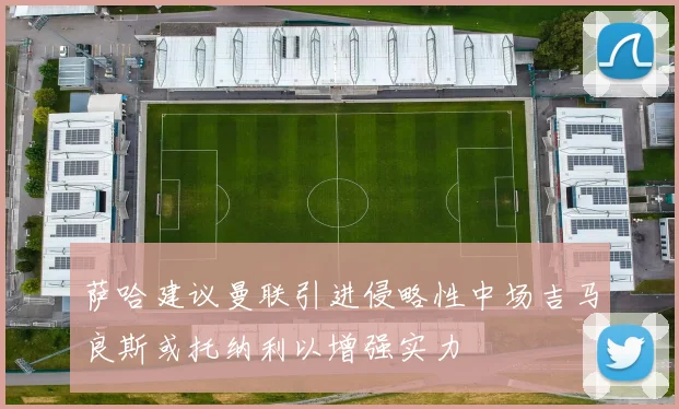 萨哈建议曼联引进侵略性中场吉马良斯或托纳利以增强实力